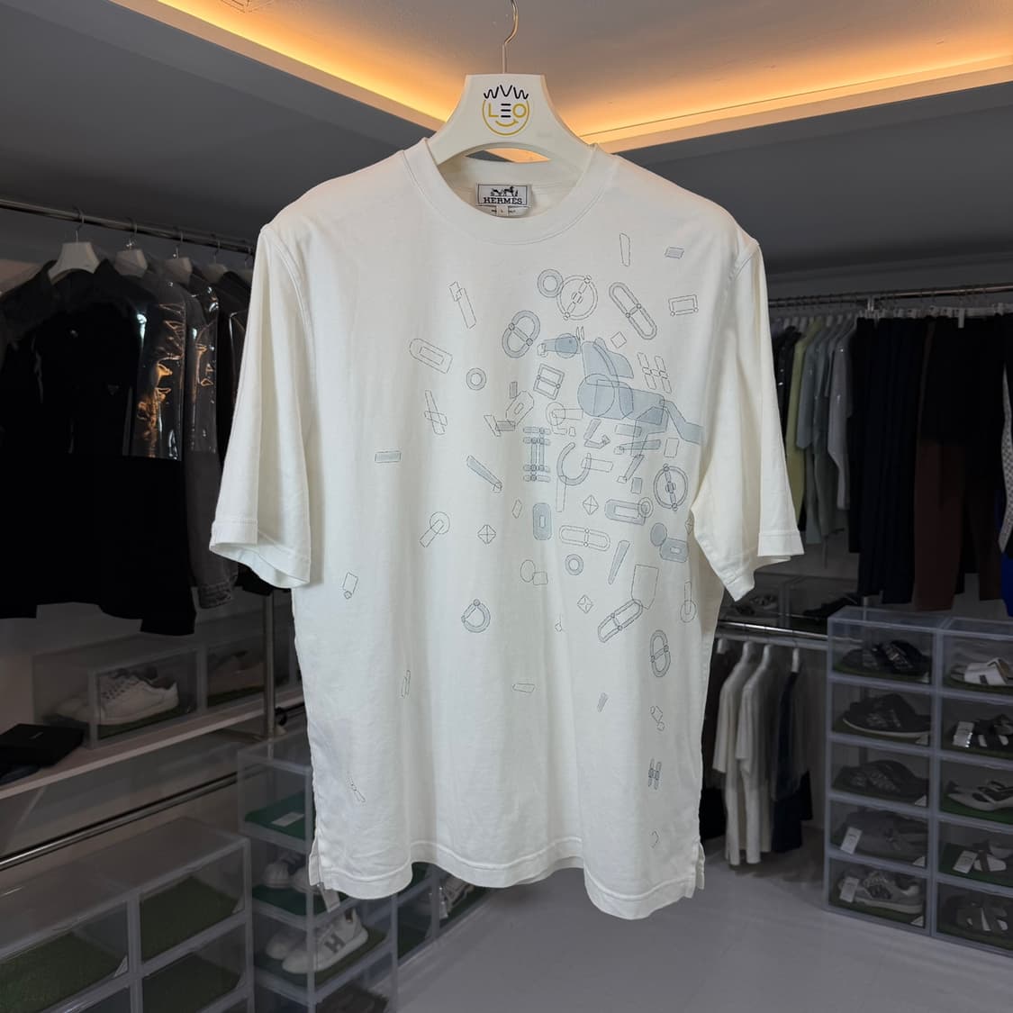 [리오브] 에르메스 에퀘스트 프라그먼트 반팔 상품이미지1