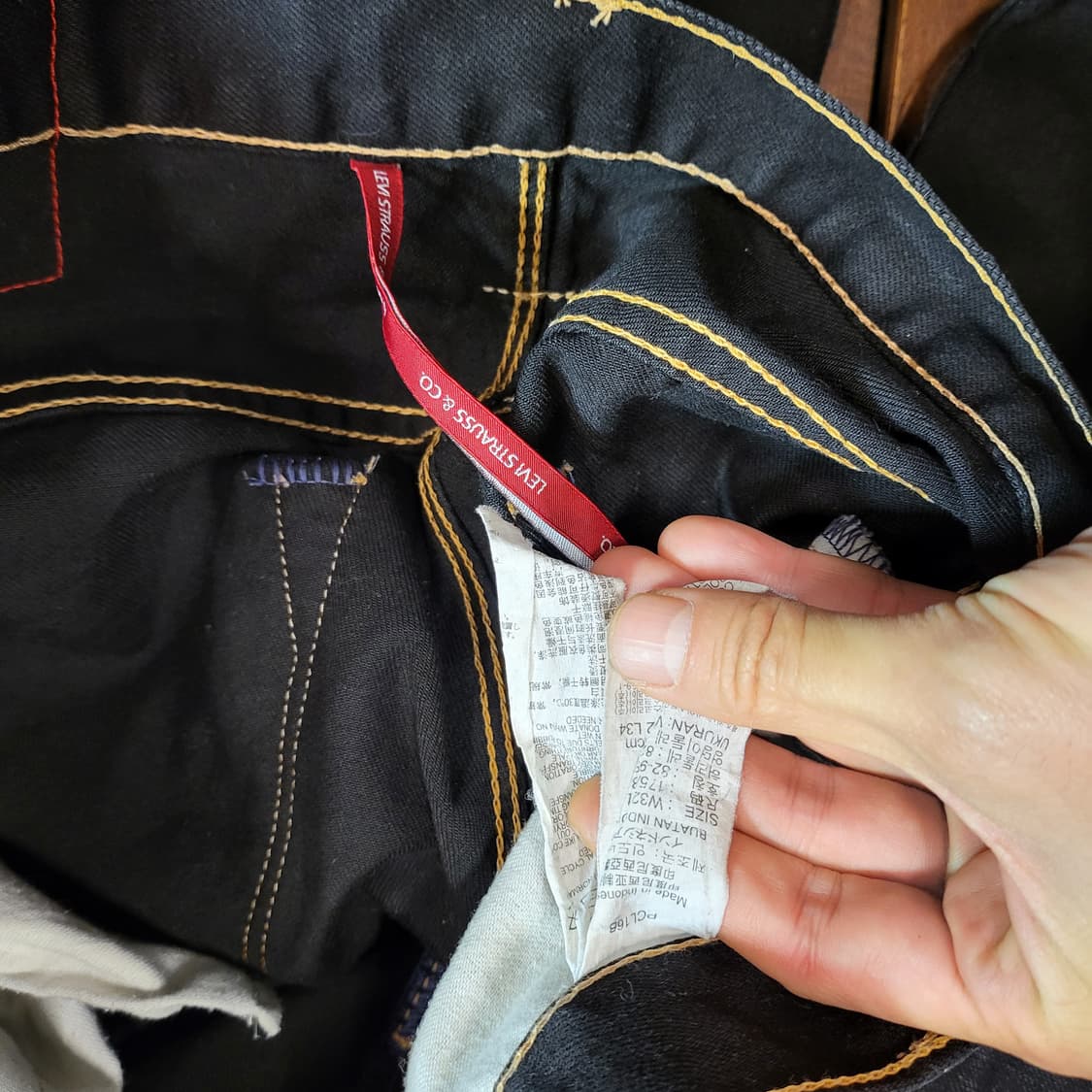 리바이스 청바지 504 (34) 상품이미지10