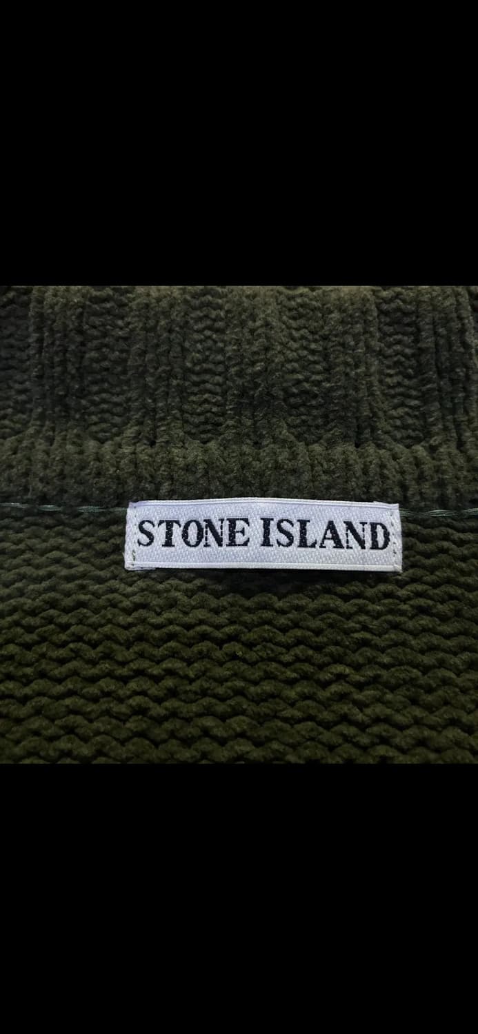 스톤아일랜드 구형 니트 아우터 100 상품이미지3