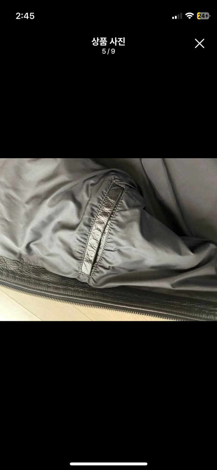 BUCO 부코 가죽자켓 42 상품이미지5