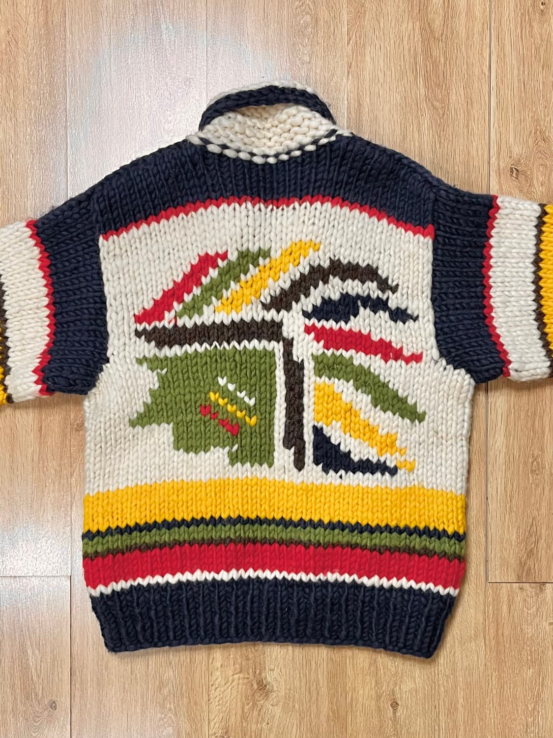 국내 유일 90s Made Canada 카나타 빈티지 코위찬 니트 스웨터 상품이미지2