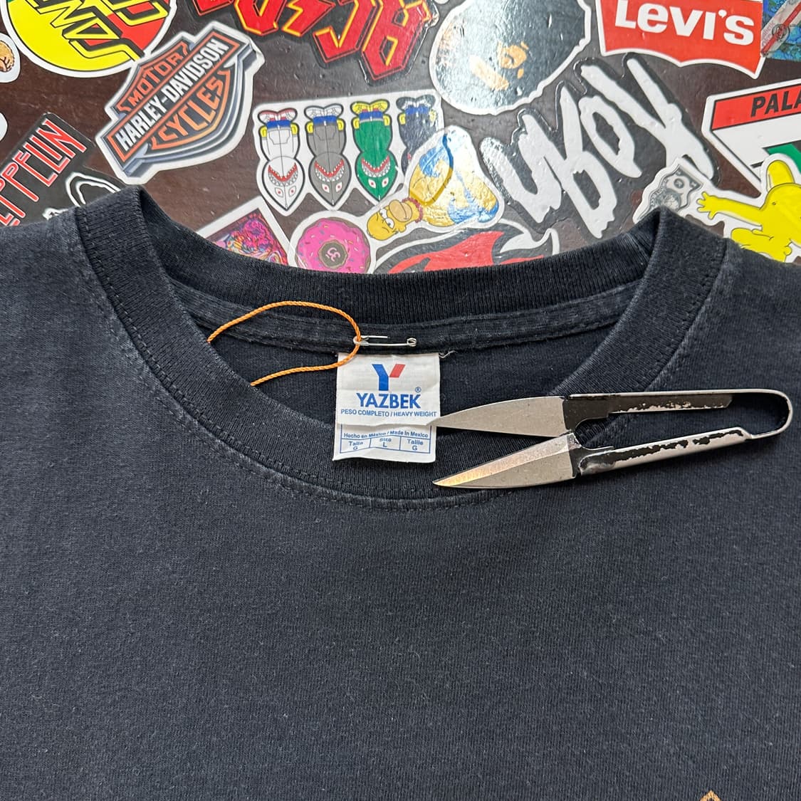 Yazbek 트루 릴리전 바버 패러디 티셔츠 L 상품이미지5