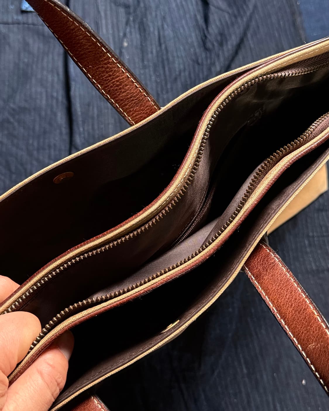 90-00's 펠릭스 뷜러 캔버스 브리프 케이스 상품이미지6