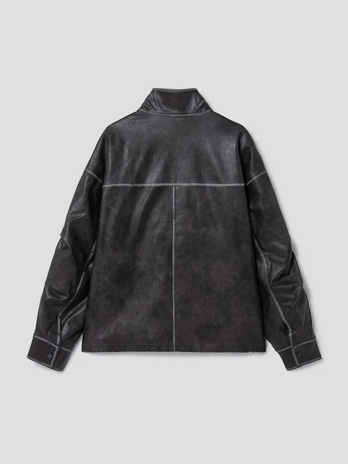 에잇세컨즈 레더 점퍼 자켓 상품이미지8