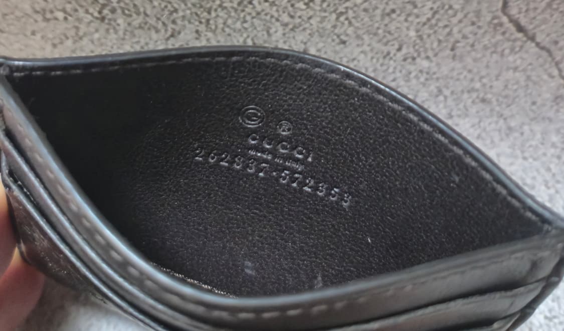 구찌 마이크로시마 카드지갑,명함지갑 상품이미지5