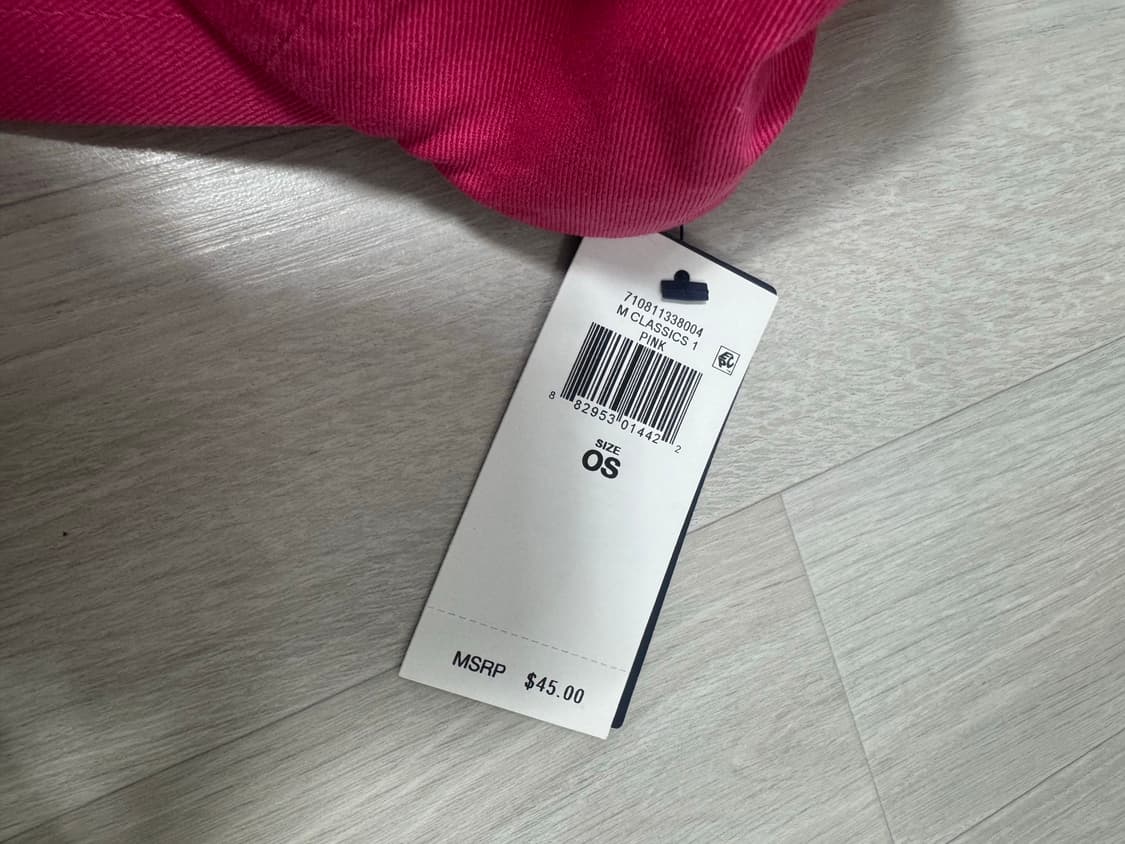 폴로 모자 pink 상품이미지2