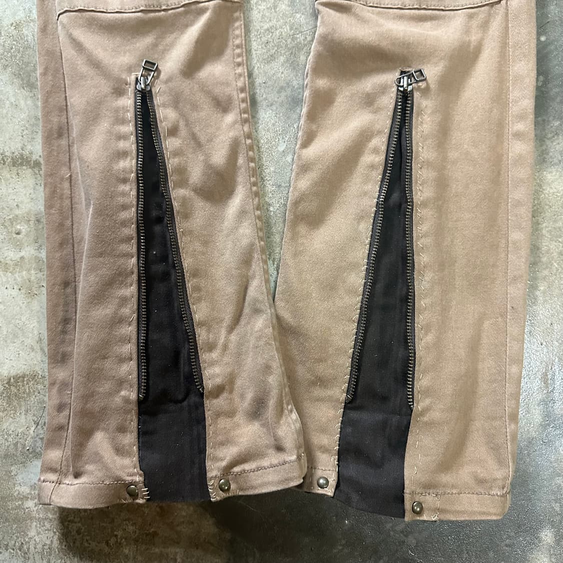 (MPH) 2way flare zip gimmick cargo pants 상품이미지3