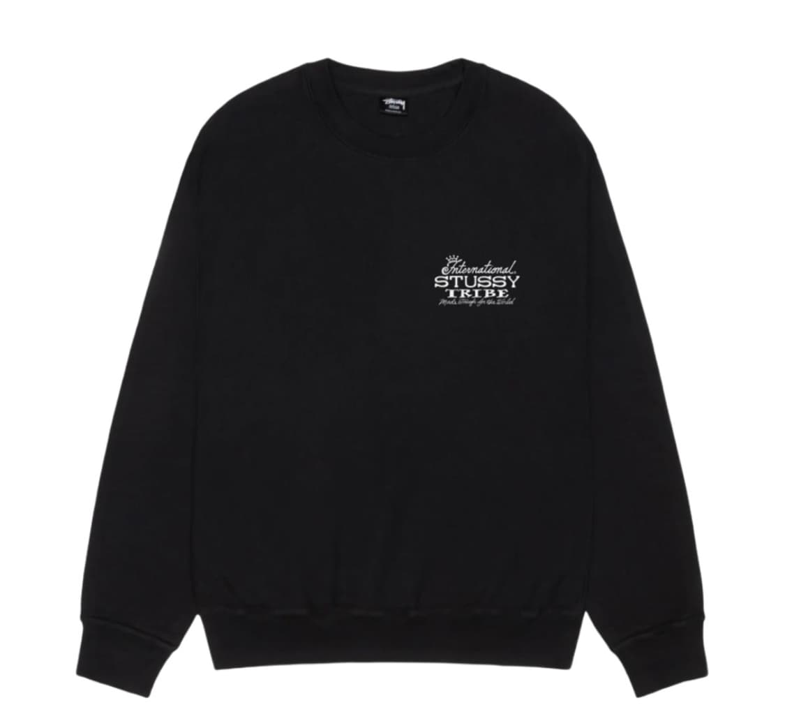 새상품) 스투시 이스트 피그먼트 다이드 크루 블랙 XXL 상품이미지2