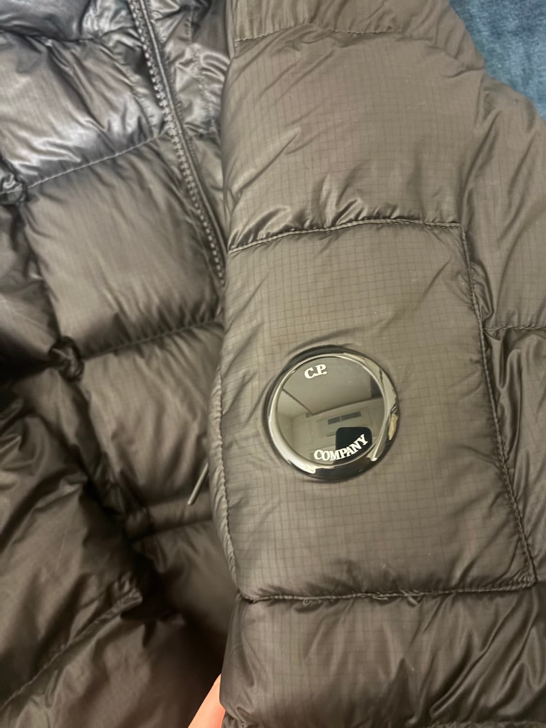 [24FW]CP 컴퍼니 DD 쉘 블랙 다운 패딩 XL 상품이미지2