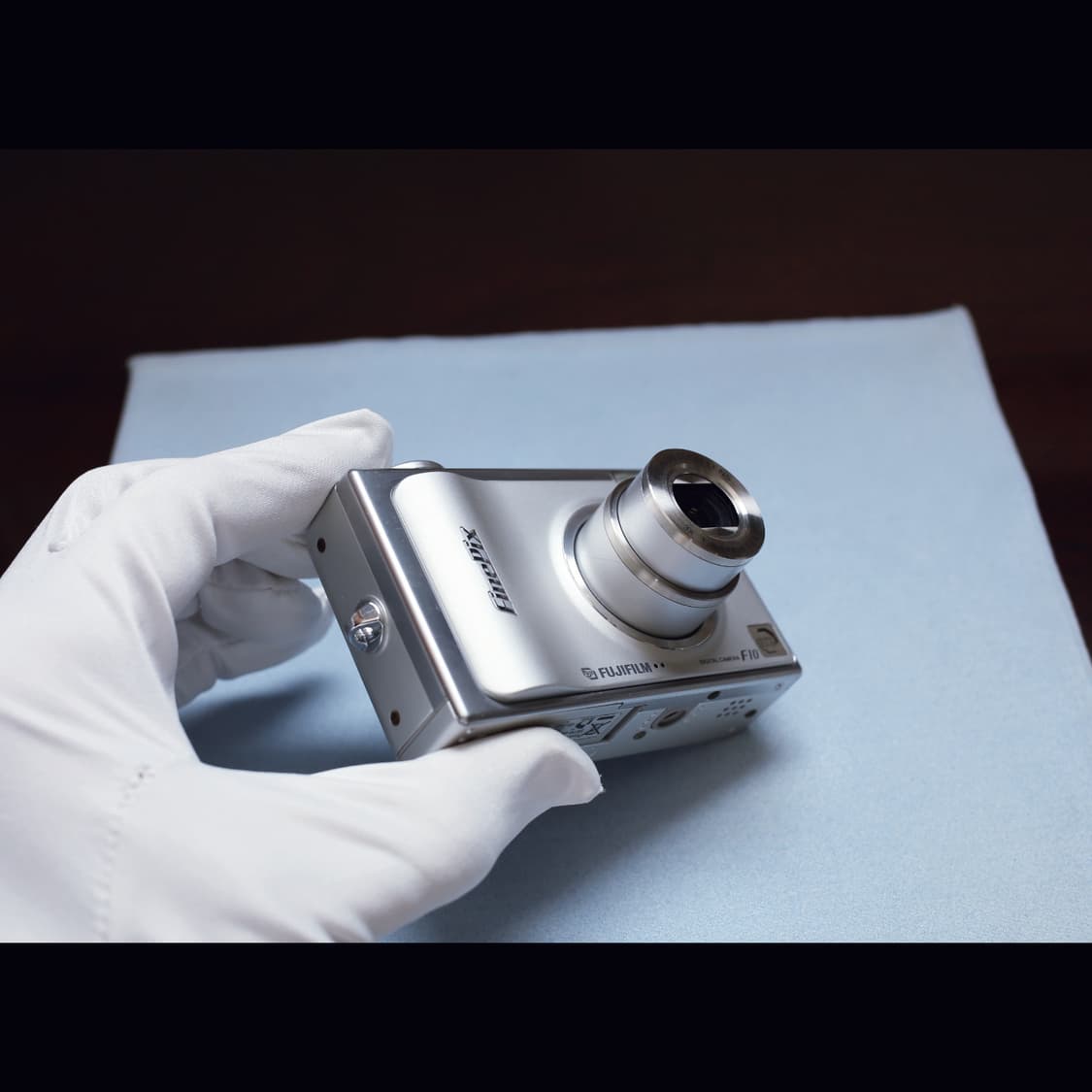 레어<준민트급><한글> 파인픽스 f10 실버 빈티지 디카 상품이미지4