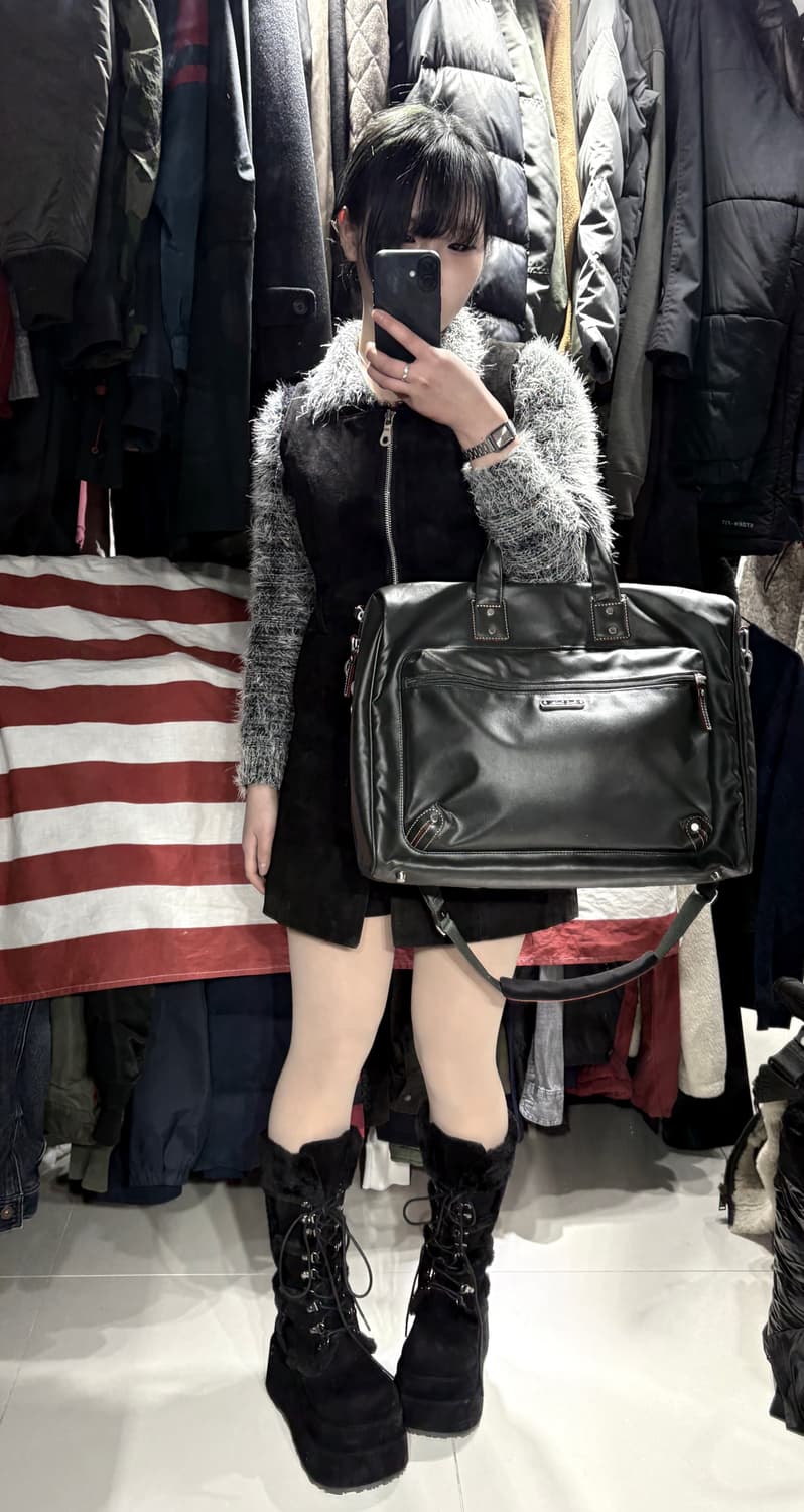 폴스미스 다크 그린 서류 가방 상품이미지2