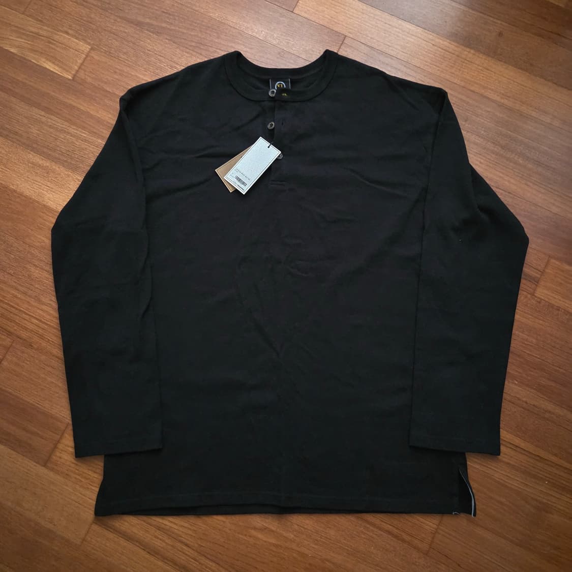 프리즘웍스 솔리드 헨리넥 티 XL사이즈 상품이미지2