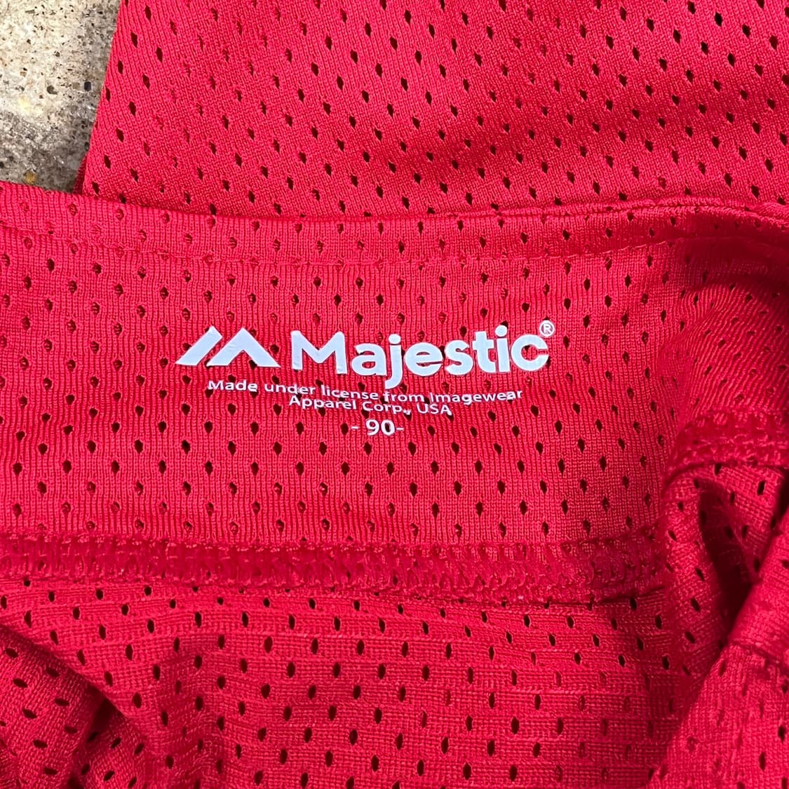 [90] 마제스틱 기아 타이거즈 야구 유니폼 레드 노마킹 b19 상품이미지4