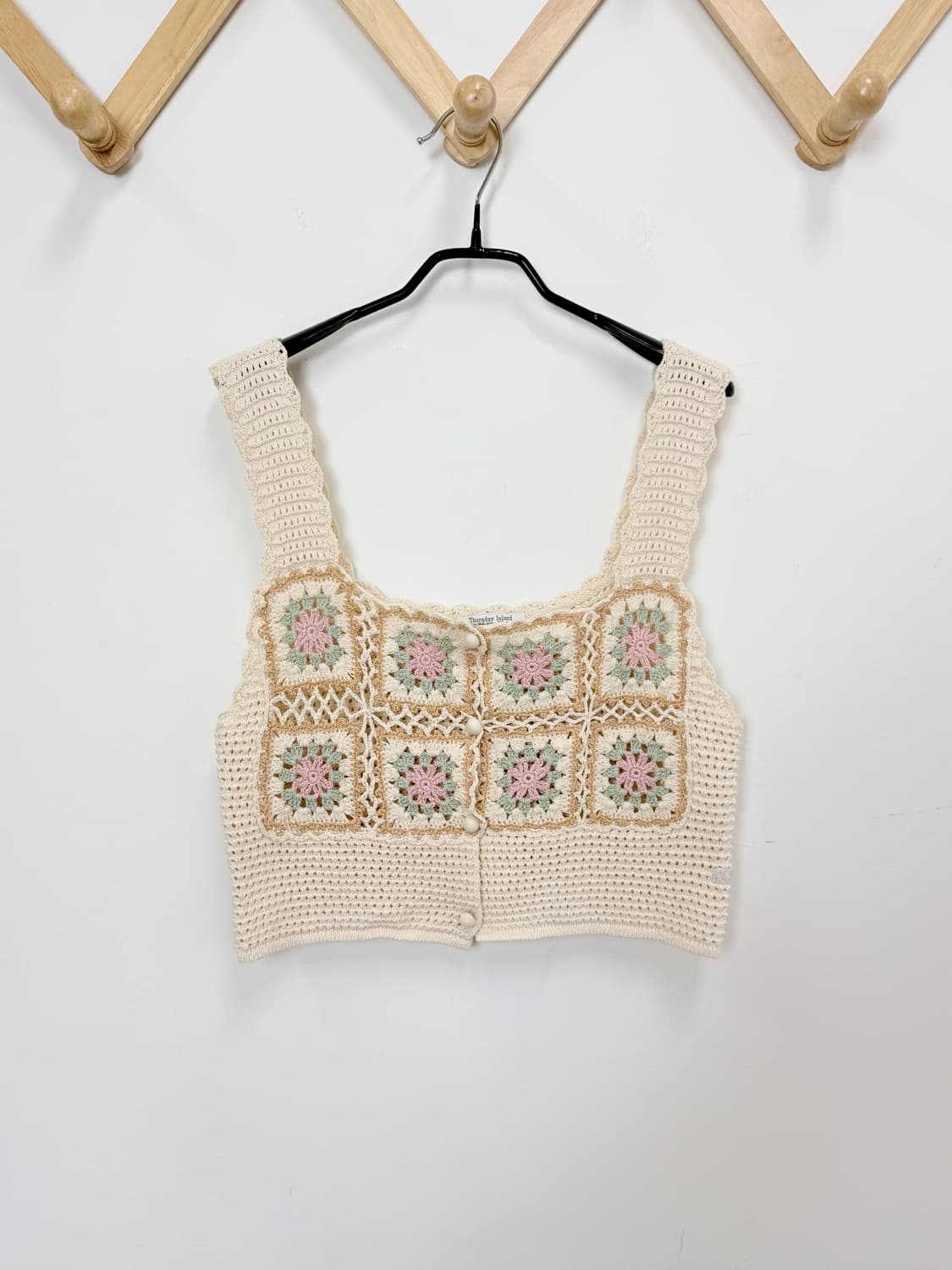 새상품 써스데이아일랜드 플라워 뷔스티에 상품이미지4