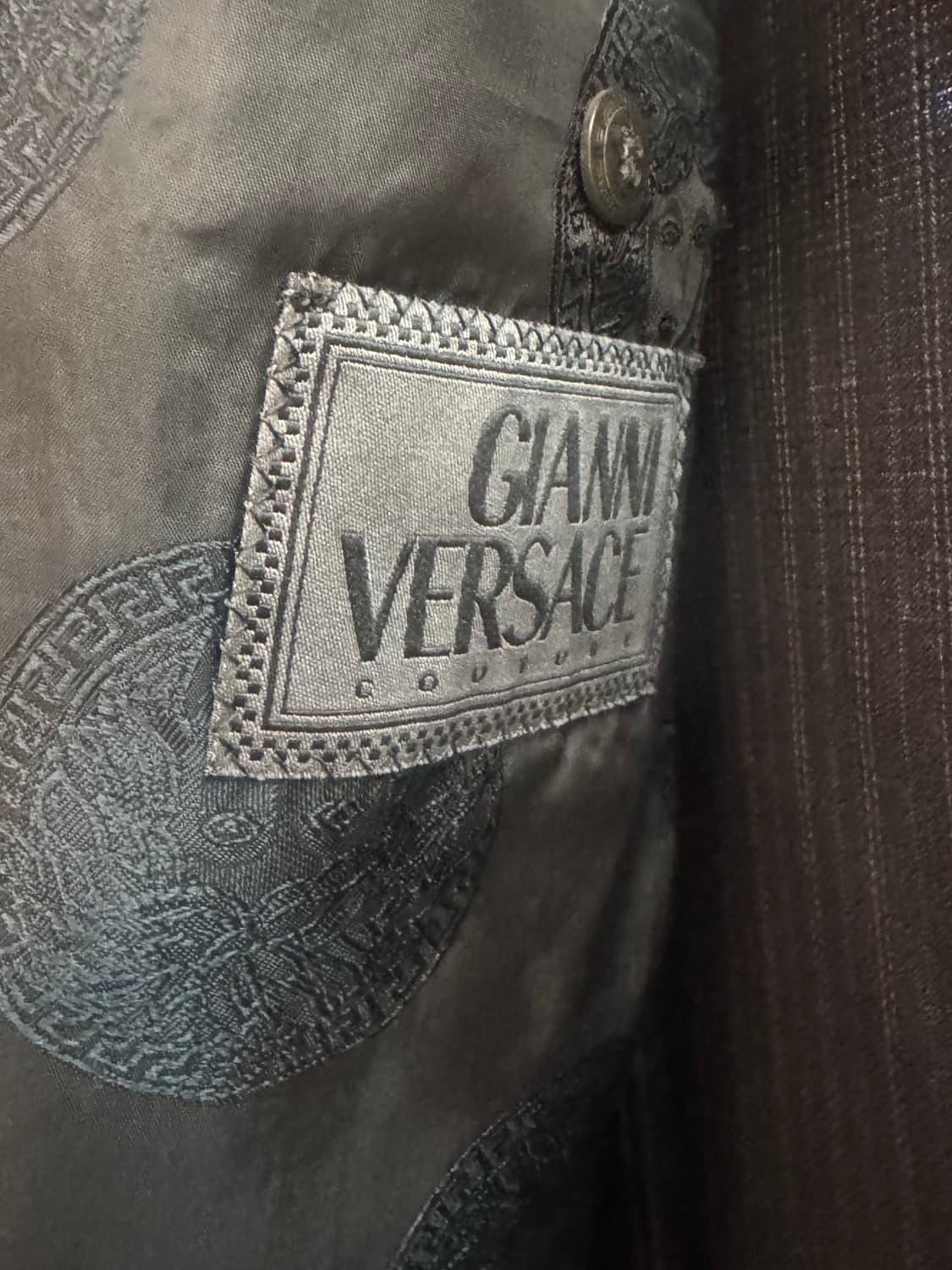 베르사체 꾸뜨르  더블 블레스트 슈트 상품이미지7