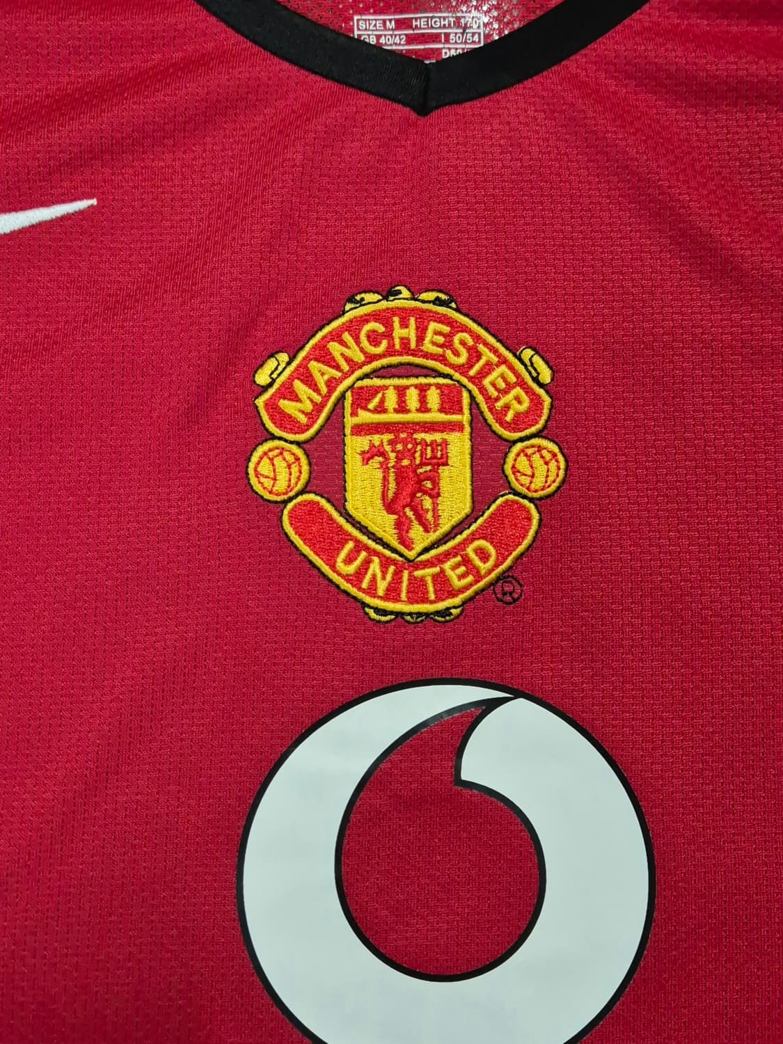 04-06 맨유 데뷔 박지성 긴팔 홈 유니폼 M 상품이미지4