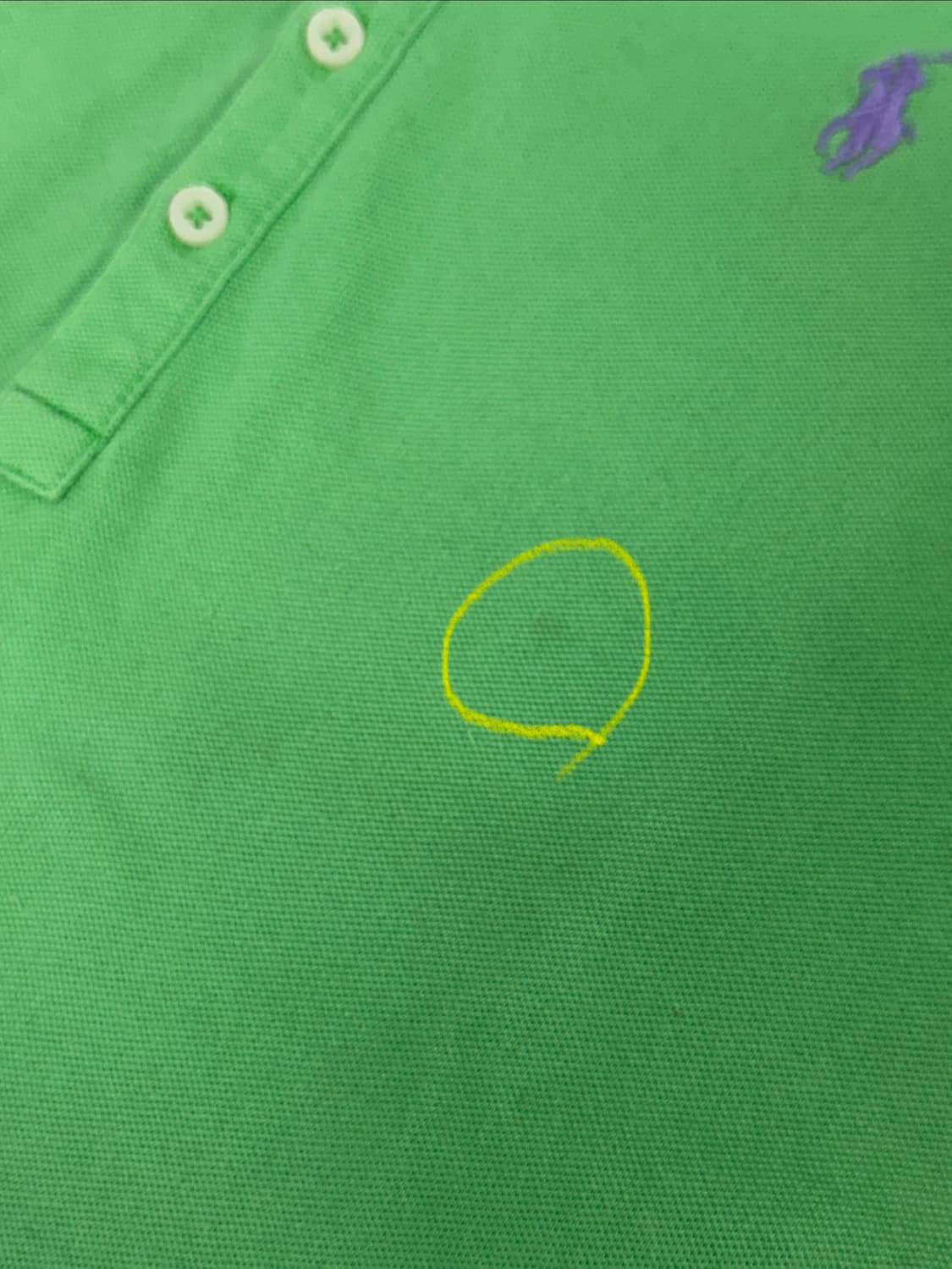 폴로 랄프로렌 그린 반팔 카라티 m 상품이미지4