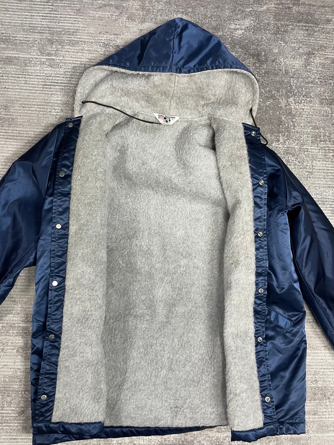 USA vintage Leader Sportwear  바시티 봄버 상품이미지8