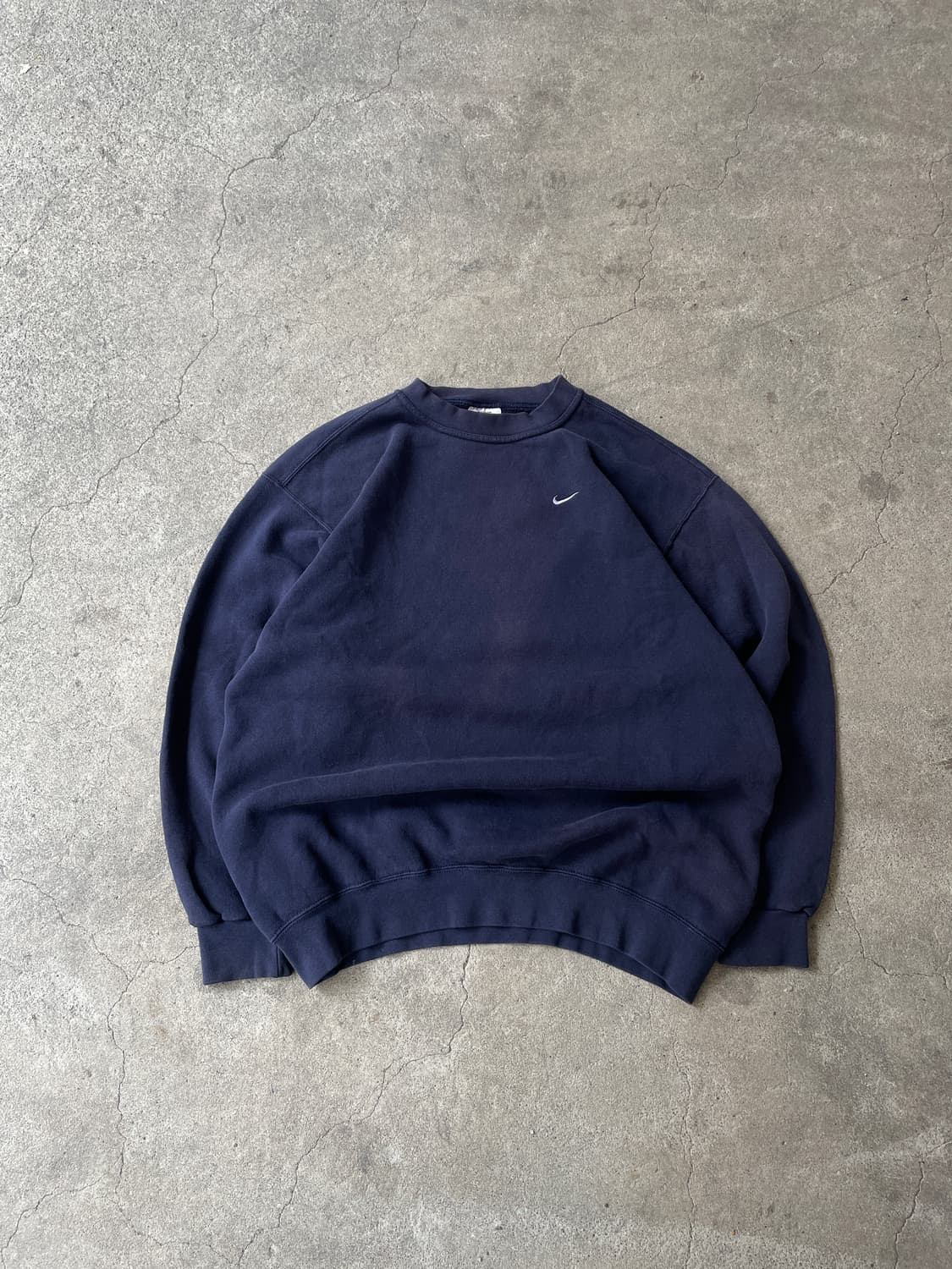 90s Nike Faded Navy Sweatshirt(USA Made) 상품이미지4