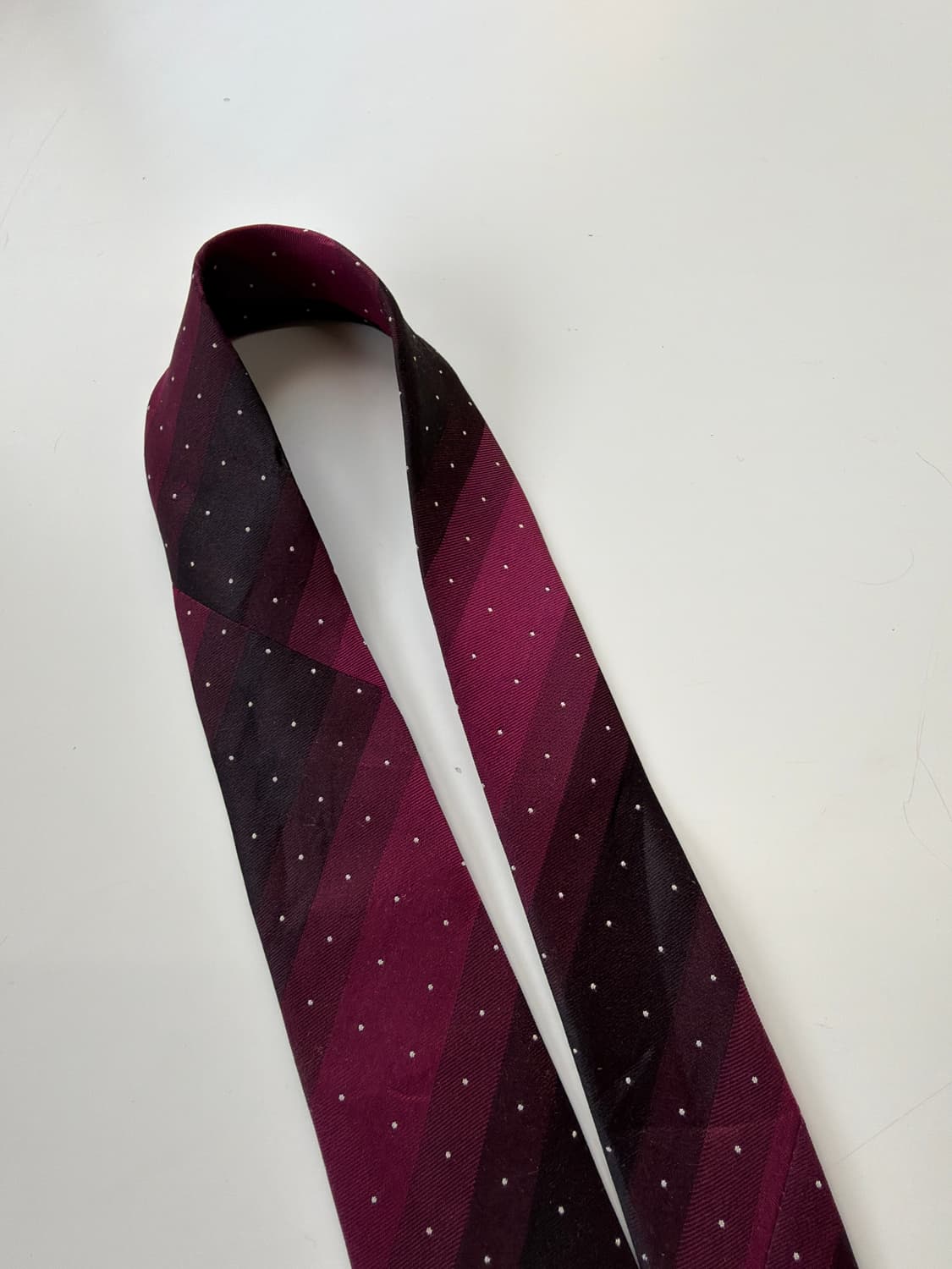 마지(Maji) 슬림 실크 넥타이 6.8cm 상품이미지7