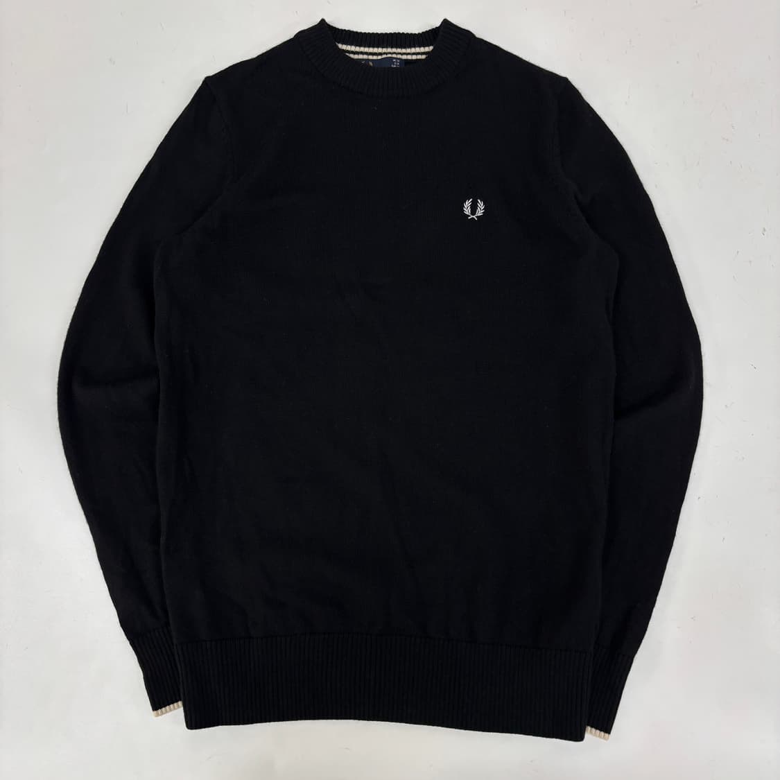 프레드페리 메리노울 니트 상품이미지3