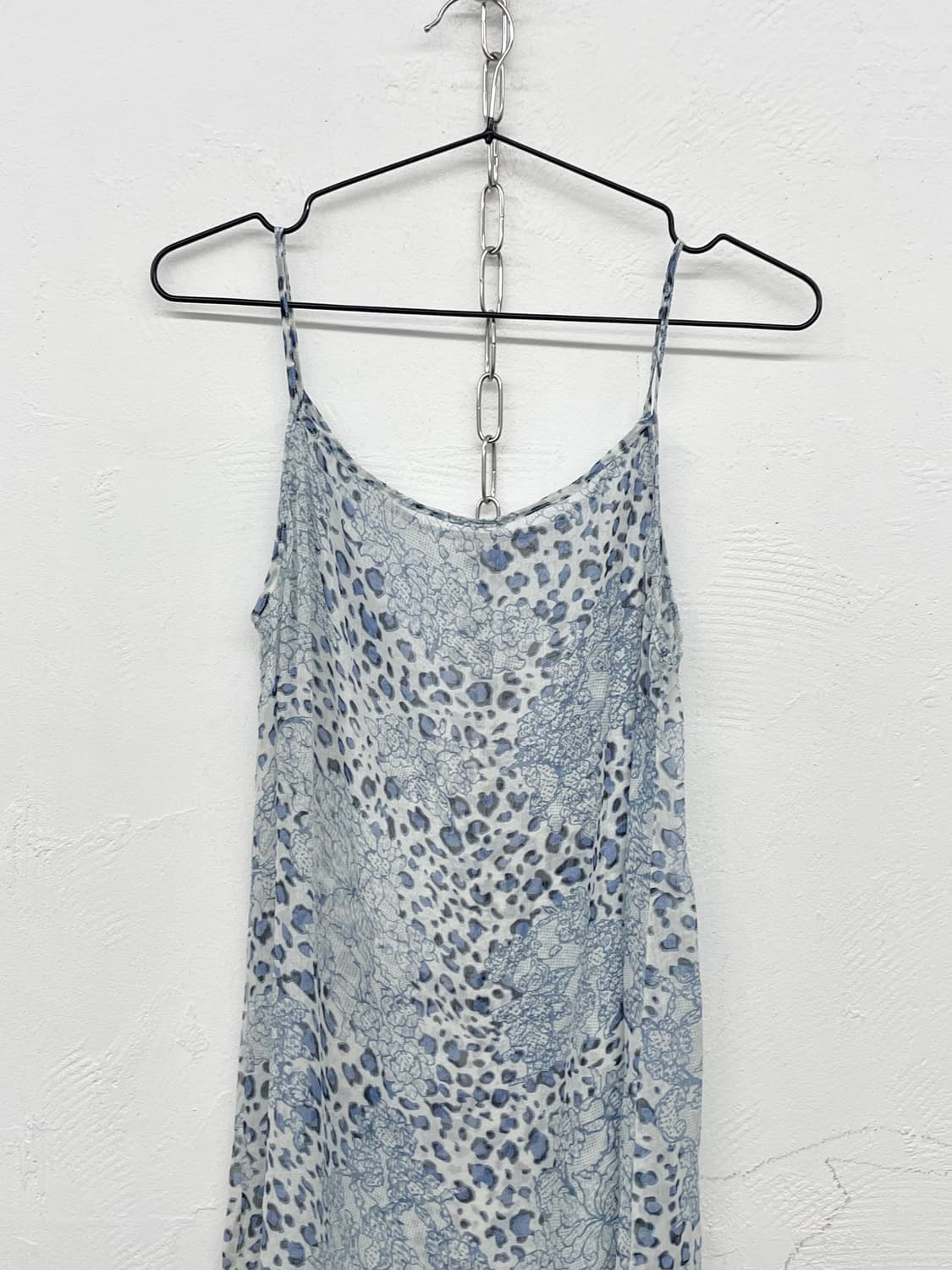 오리엔탈 블루 호피 슬립 상품이미지6