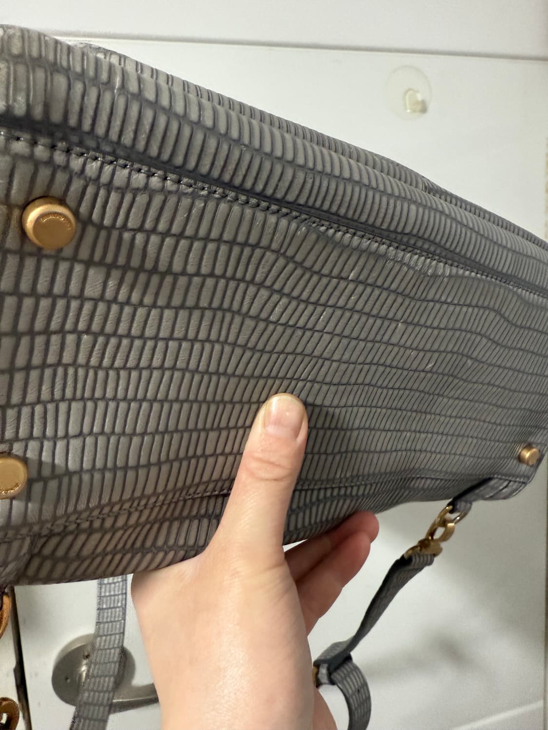 쿠론정품가죽백팩 상품이미지4