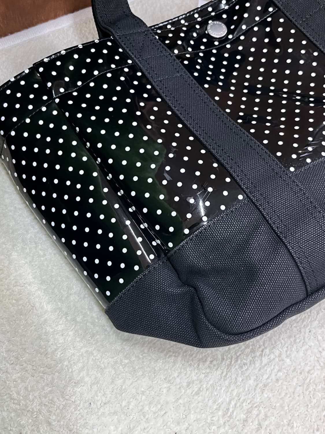 PORTER x G1950 포터 에나멜 토트백 블랙 상품이미지10