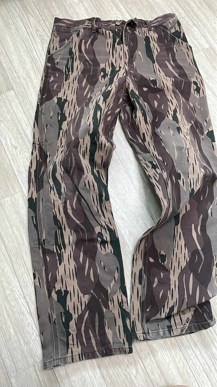 칼하트 더블니 팬츠 카모 상품이미지2