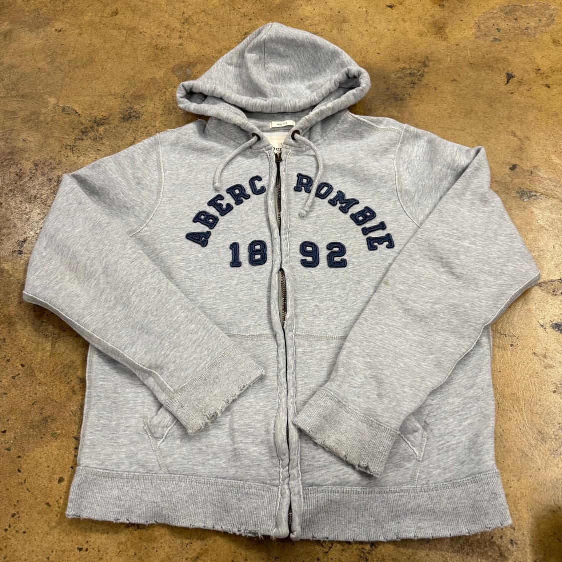 아베크롬비 그레이 후드집업 상품이미지2