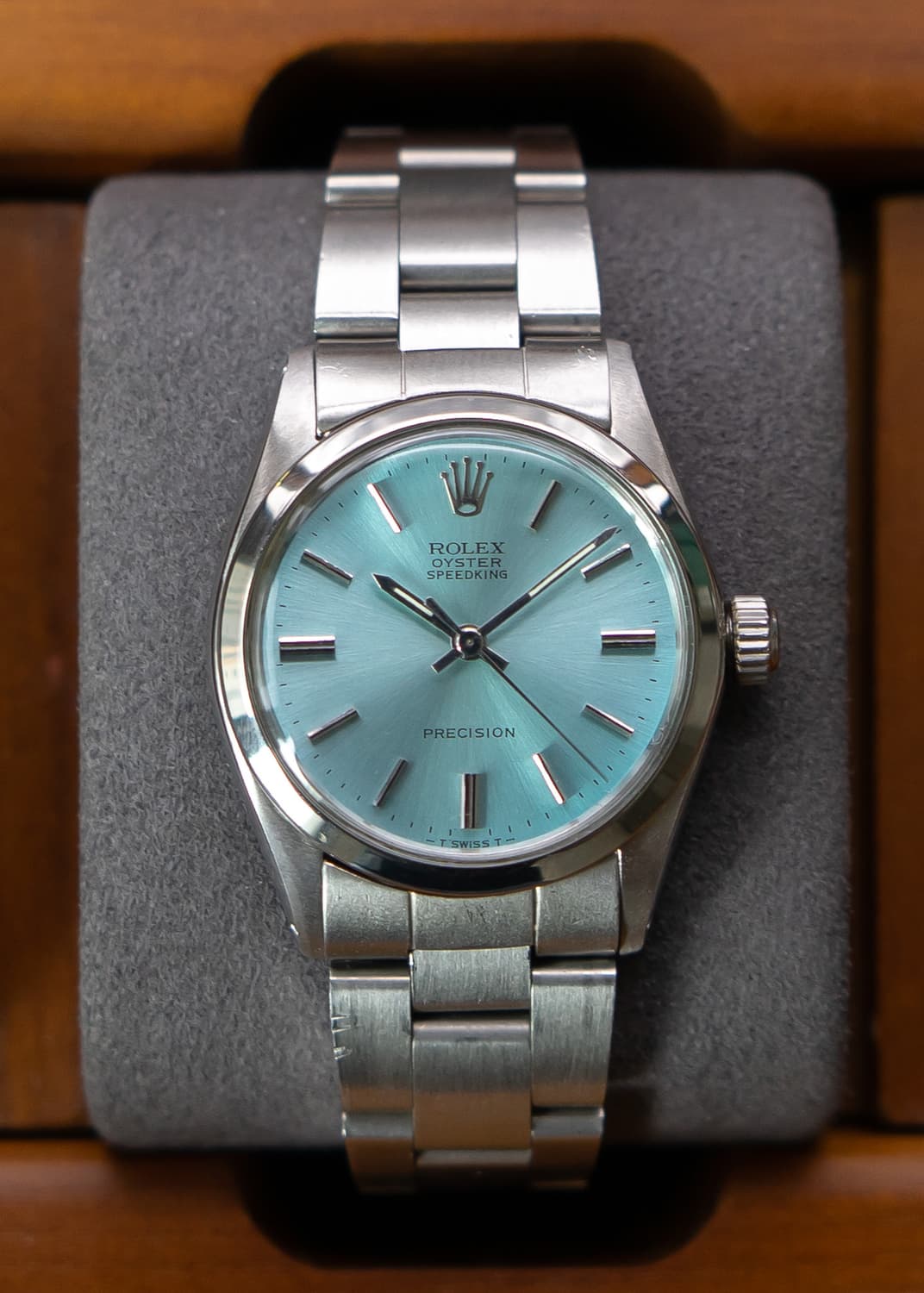 롤렉스 오이스터 스피드킹 프리시전 아이스블루 6430 빈티지 시계 상품이미지1