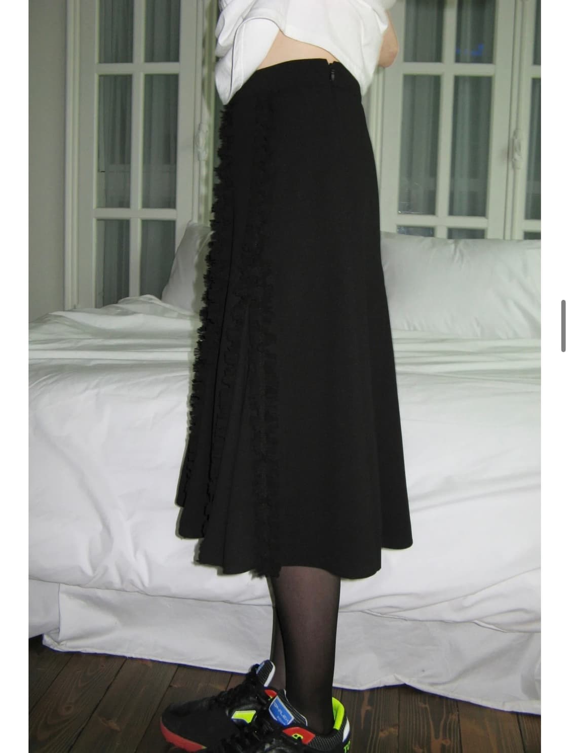 시눈 Frill midi skirt - S 상품이미지3