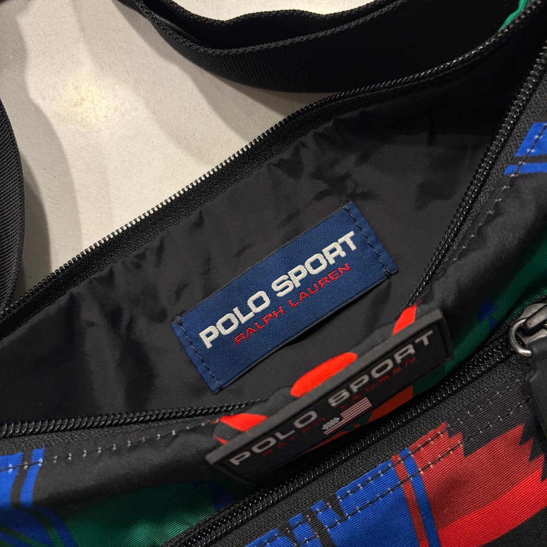 폴로 스포츠 힙색 패턴 슬링백 웨이스트백 상품이미지4