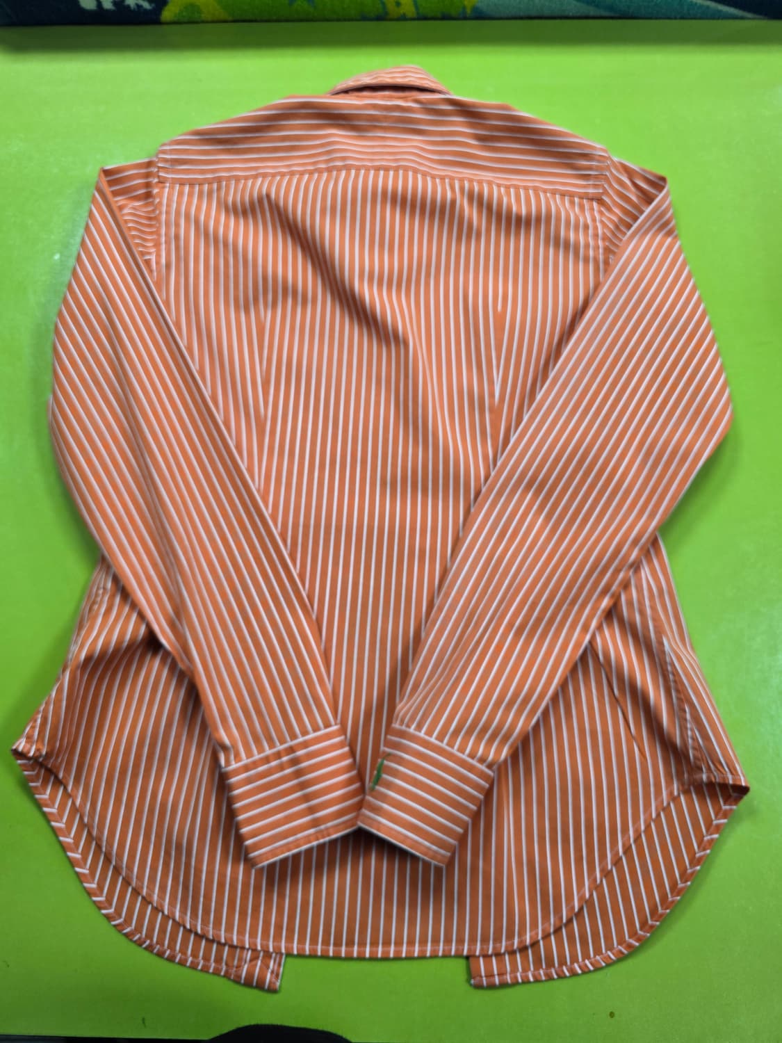 폴로랄프로렌 오렌지 스트라이프 셔츠 (1224) 상품이미지2