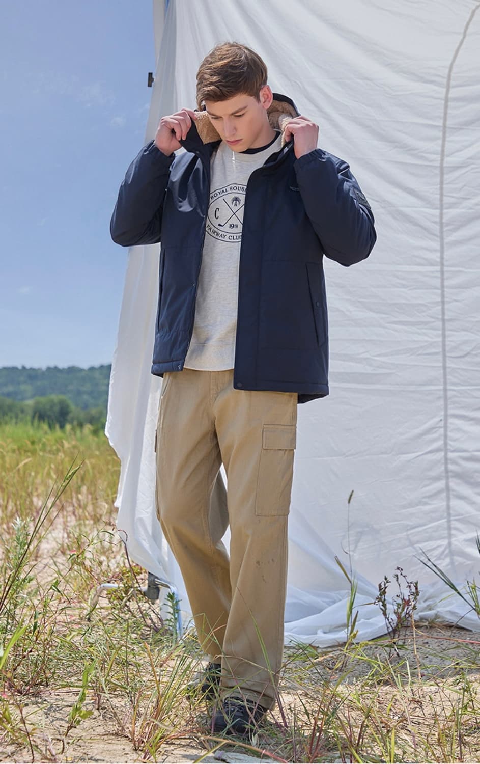 (새상품) 트루릴리전 후리스 패딩 자켓 상품이미지5