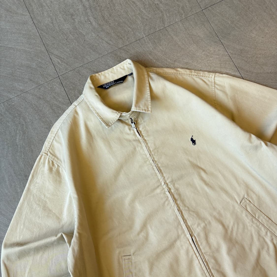 폴로 정품 베이지 스윙톱 자켓 상품이미지2
