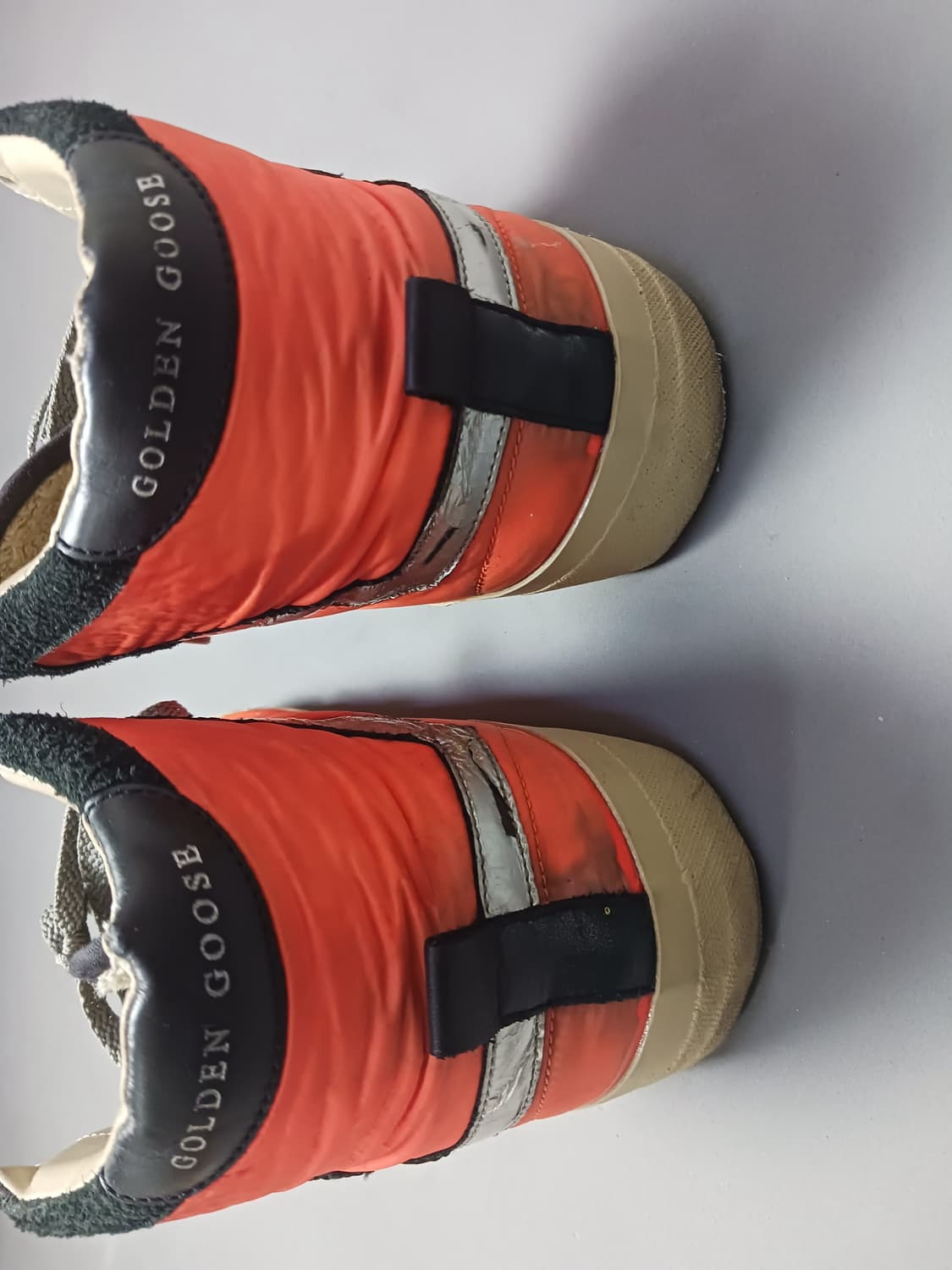 [270] 골든구스 빈티지 2.12 하이탑 스니커즈 네온 오렌지 상품이미지8