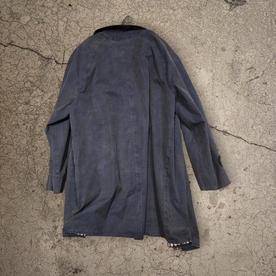 80s Aquascutum x Walter Milano 맥코트 상품이미지7