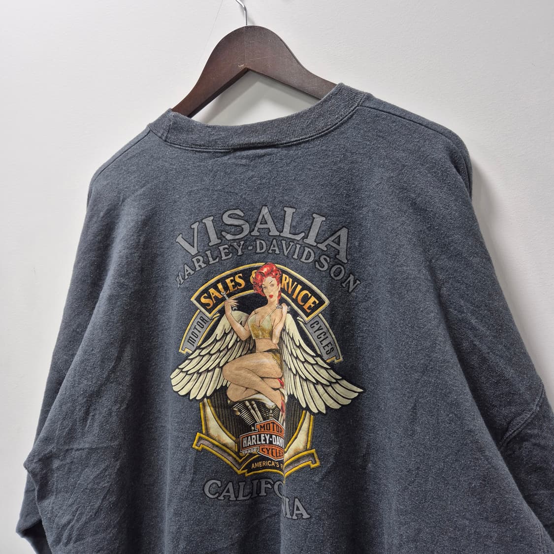 HDB 할리데이빈슨 전ㆍ후면 프린팅 맨투맨  상품이미지4