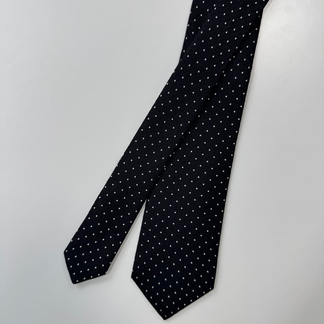 버버리 명품 정품 블랙넥타이 (Burberrys) 7.2cm 상품이미지3