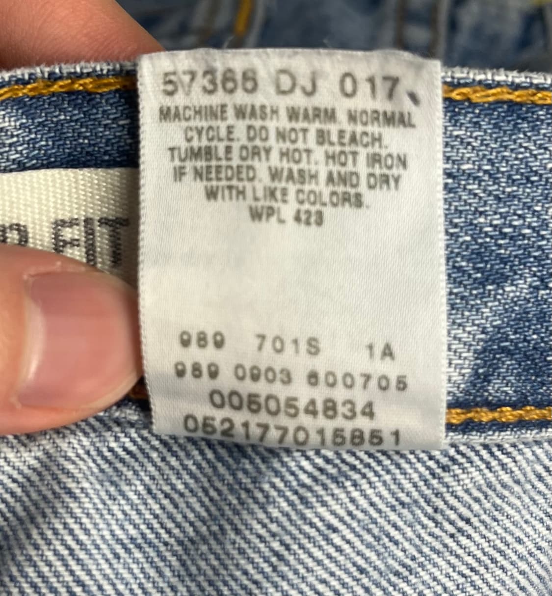 00s 리바이스 505 36/30 상품이미지5