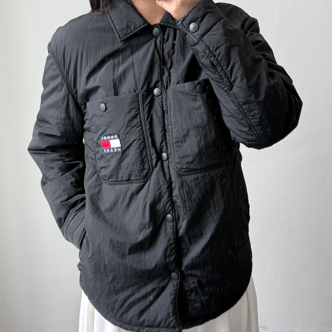 [M] 타미진스 블랙 점퍼 상품이미지2