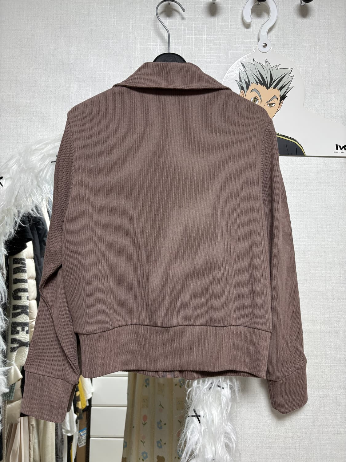 (W) Adidas Knit Top Trace Brown  상품이미지2