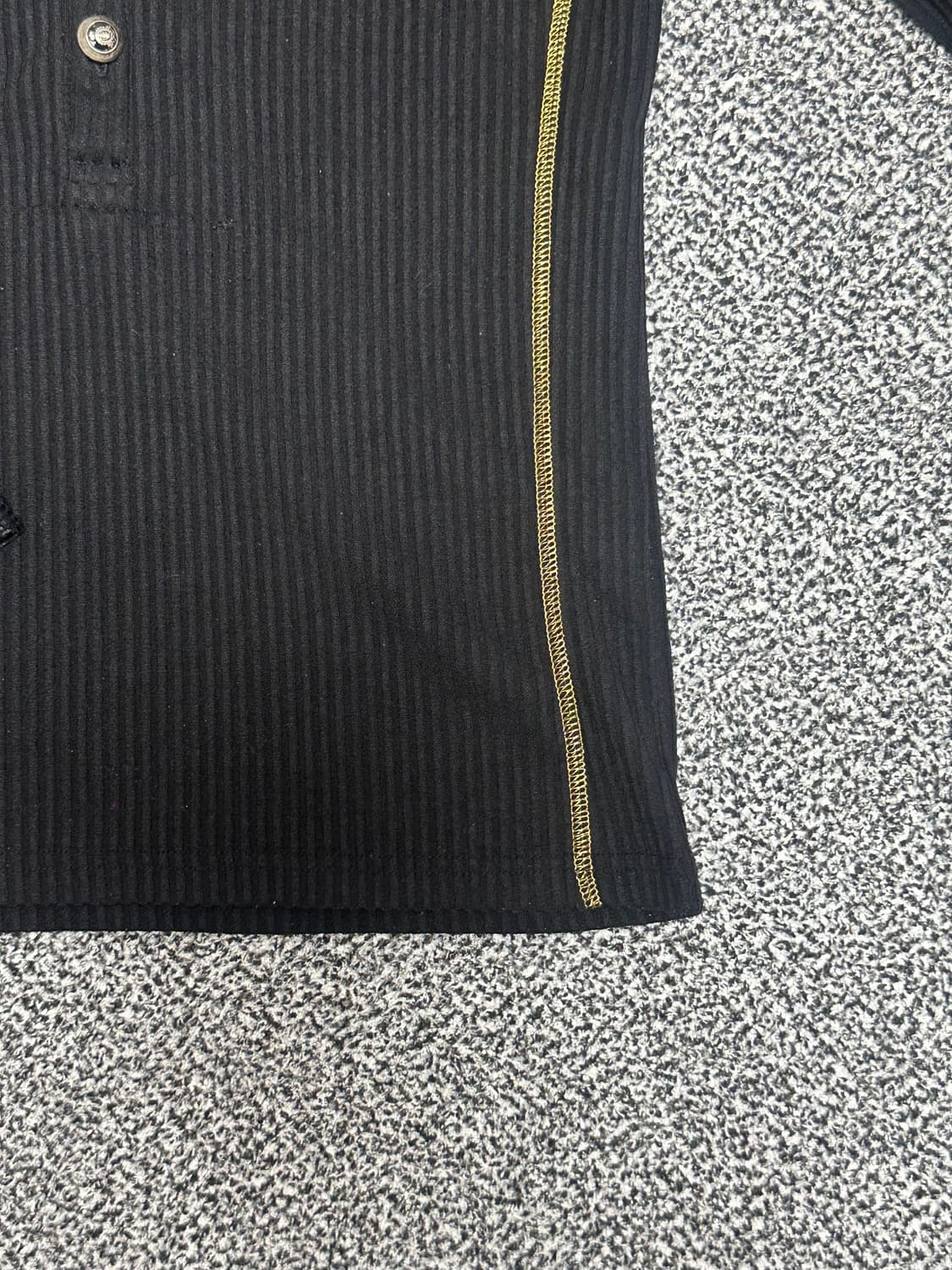 빅 버튼 레이어드형 세미 슬림 롱 슬리브 상품이미지4