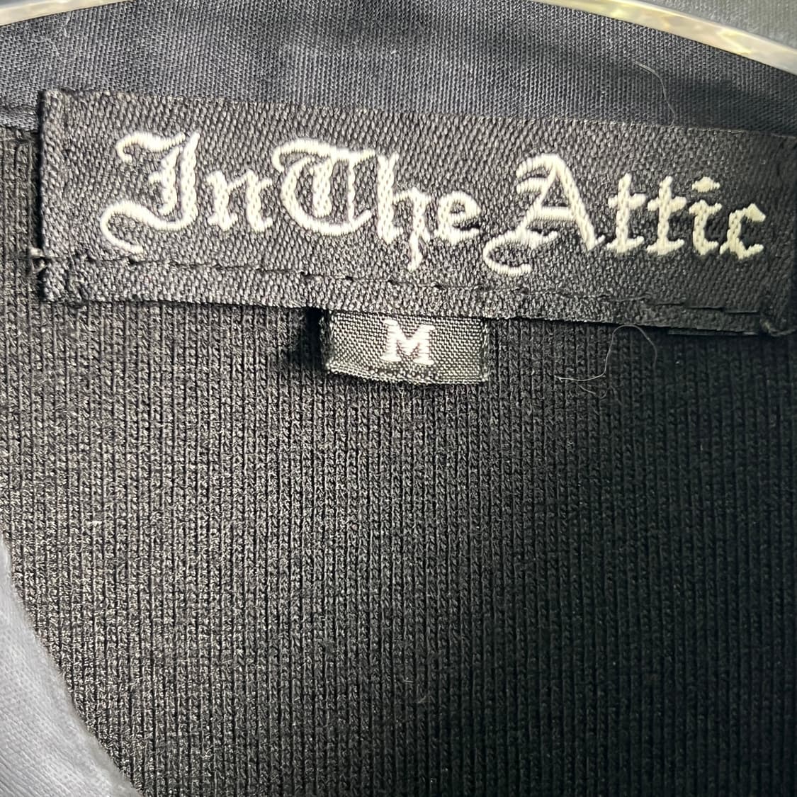 in the attic y2k 펑크 레터링 반팔 폴로 티셔츠 M 상품이미지4