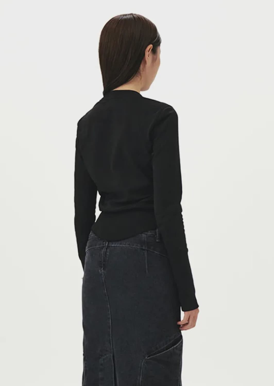 EE WOMENS SWEATSHIRTS BLACK 상품이미지7