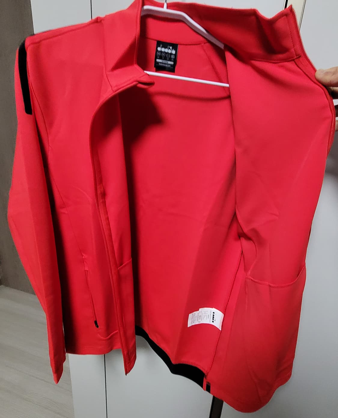 디아도라 남성 트레이닝 자켓 레드 XL , 105 상품이미지3