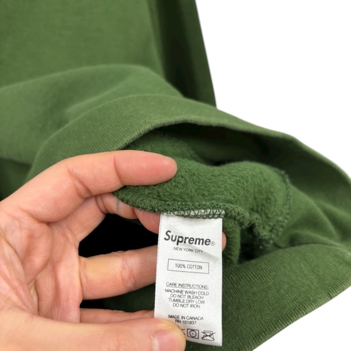 슈프림 스몰로고 맨투맨 상품이미지9