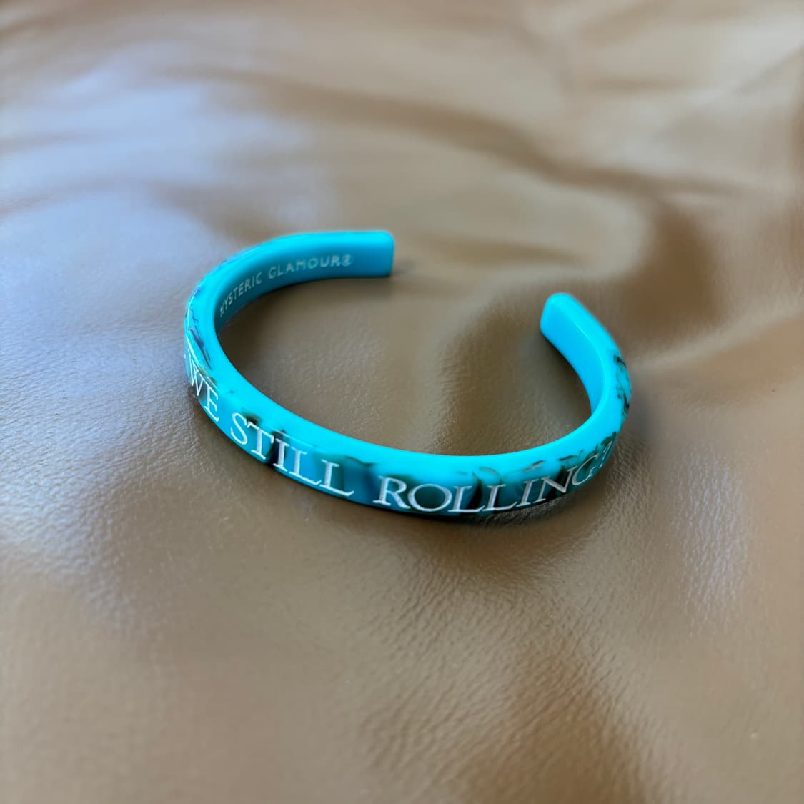 히스테릭글래머 메세지 뱅글 팔찌 마블 상품이미지1