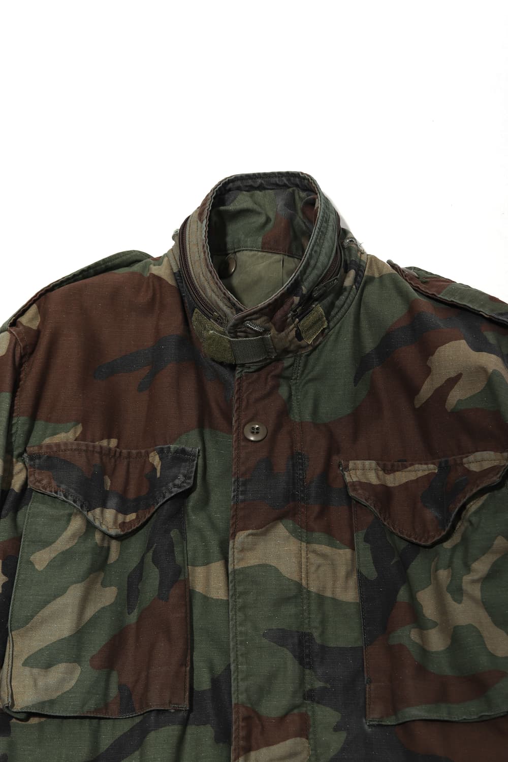 USA ARMY 89s 카모플라쥬 M65 점퍼 size S/R 상품이미지3